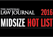 Badge recognizing Coblentz as one of California's top law firms.